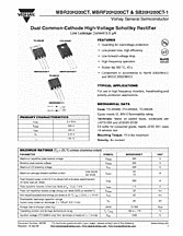 DataSheet MBR20H200CT pdf